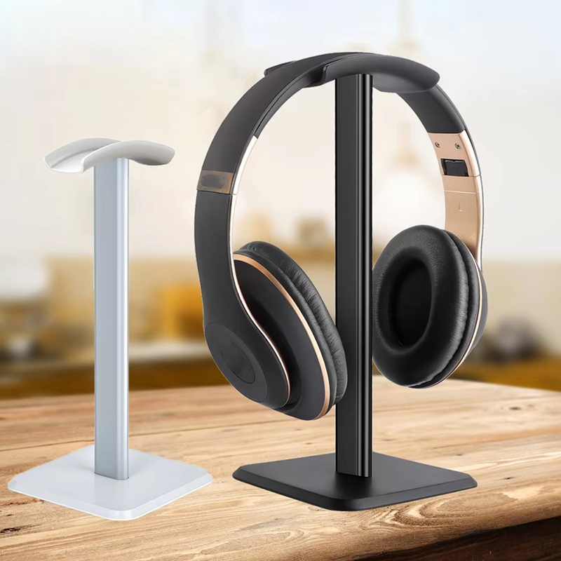 Headphone Stand Desk - Plastic Desktop Headphone Stand Portable Gaming