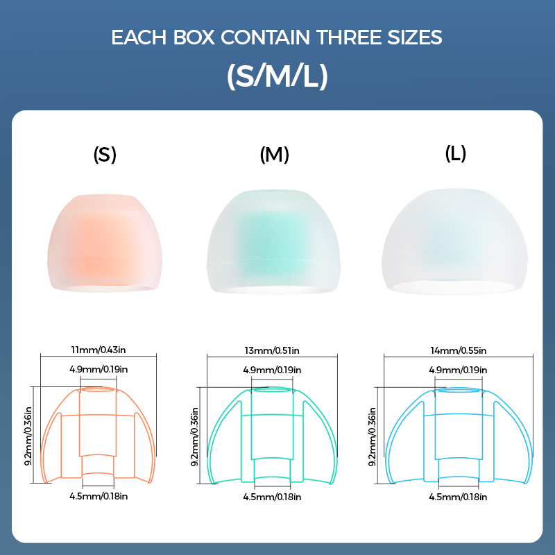 Hifiishirr Candy Color Silicon - Silicone Ear Tip Replacement review and price
