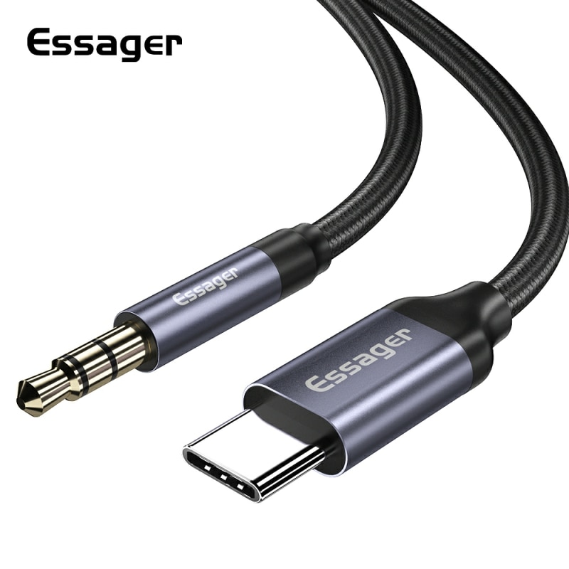 Essager Usb C To 3.5mm Aux Jac - Earphone Splitter Jack review and price