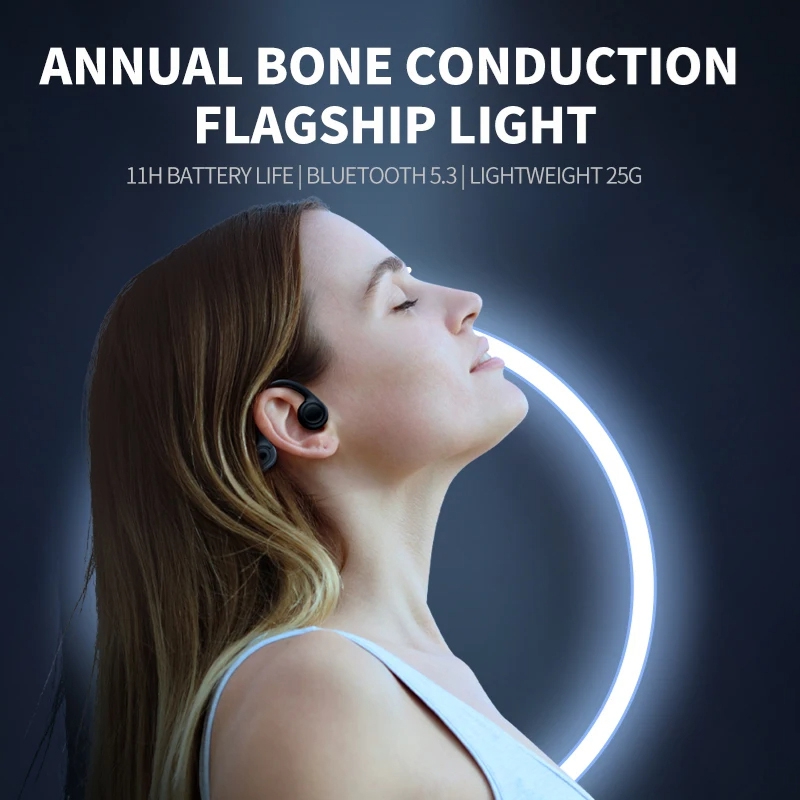 Bone Conduction IPX5 Headphone - Bluetooth Headset On Ear review and price