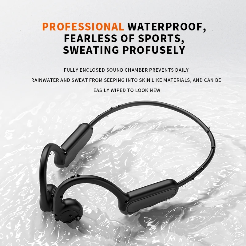 Bone Conduction IPX5 Headphone - Bluetooth Headset On Ear review and price