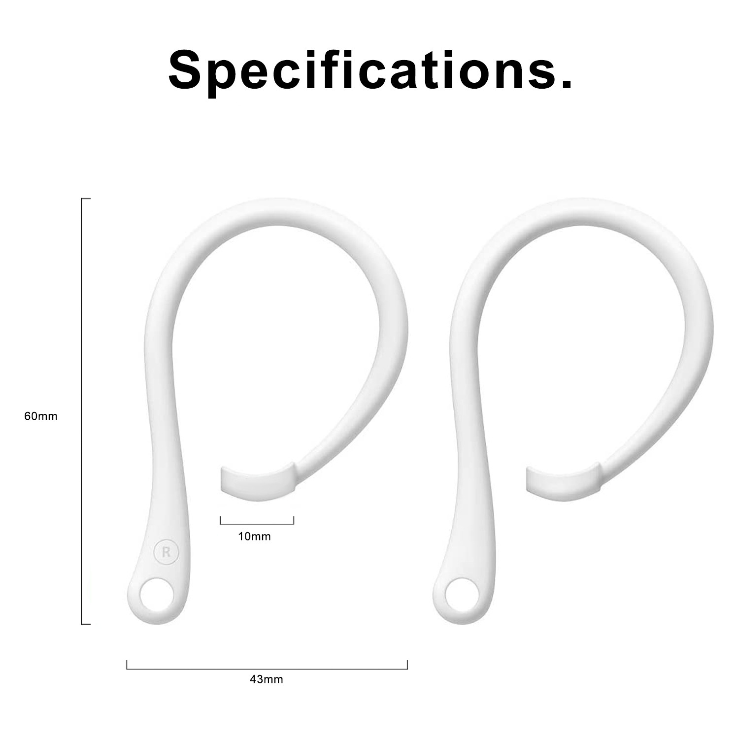 1 Pair Silicone Anti-lost Sili - Sports Earphone Hook review and price