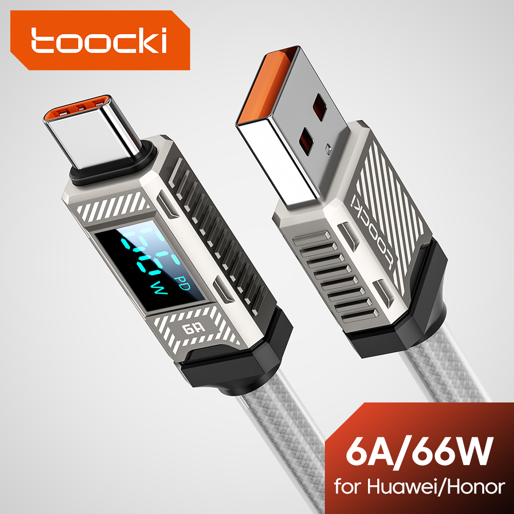 Toocki PD 66W USB C Cable 6A D - Usb C Earphone review and price