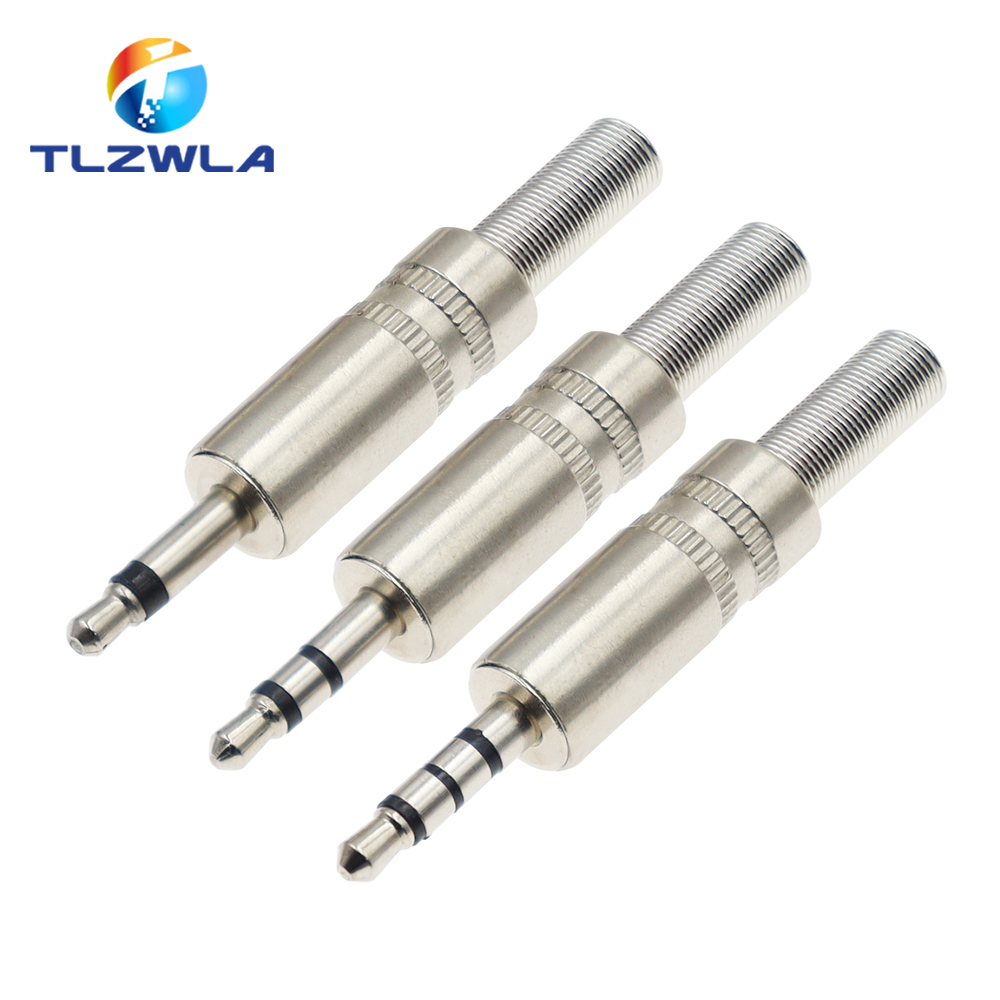 5PCS Metal Repair 3.5mm Male H - Cable Extension 3.5 review and price