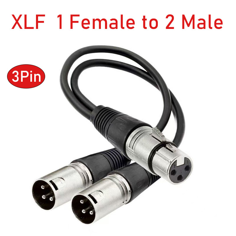 XLR Splitter Cable 3 Pin Femal - Audio Splitter Y review and price