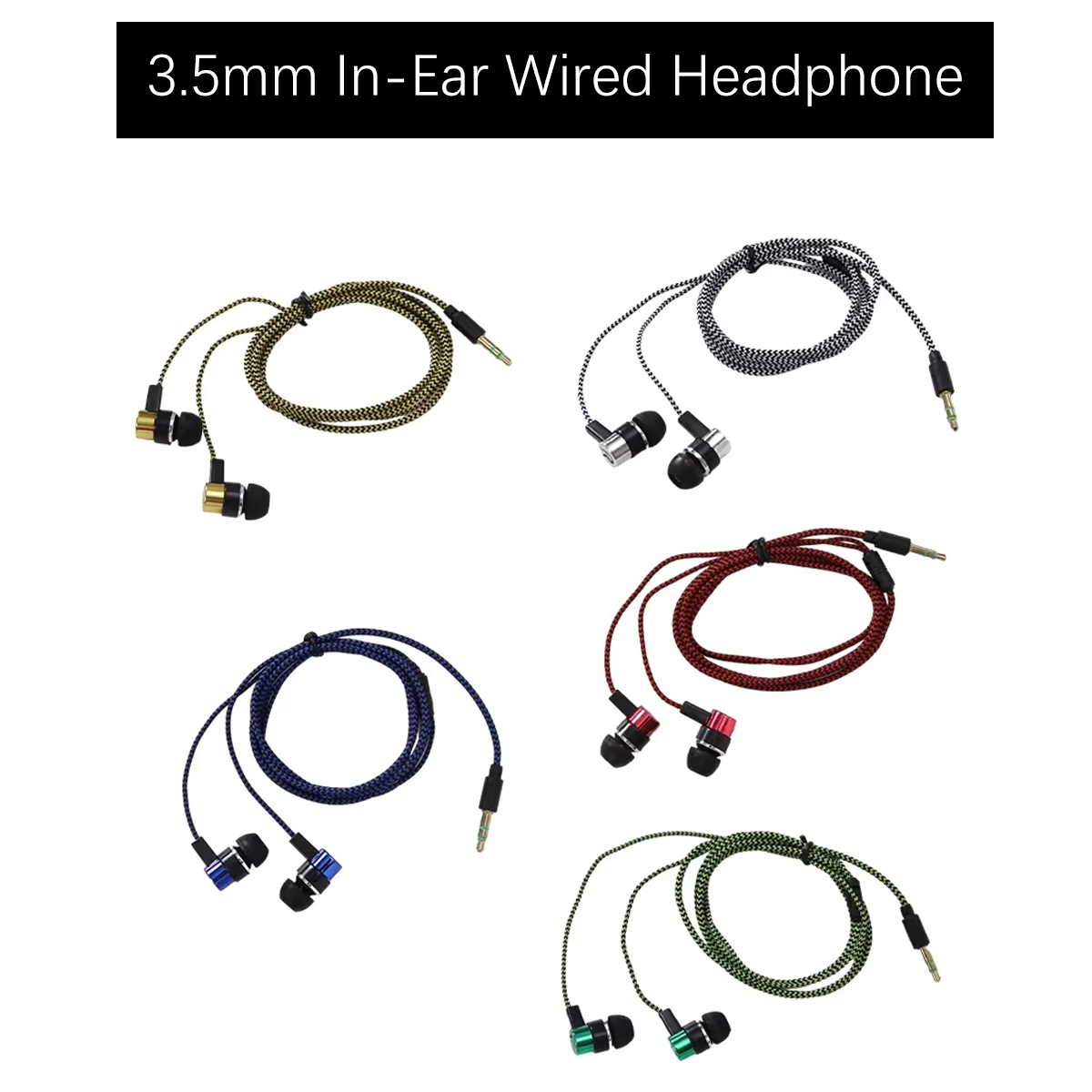 Miwayer 3.5mm Wired In-Ear Ear - Audiophile Headphone Wired review and price
