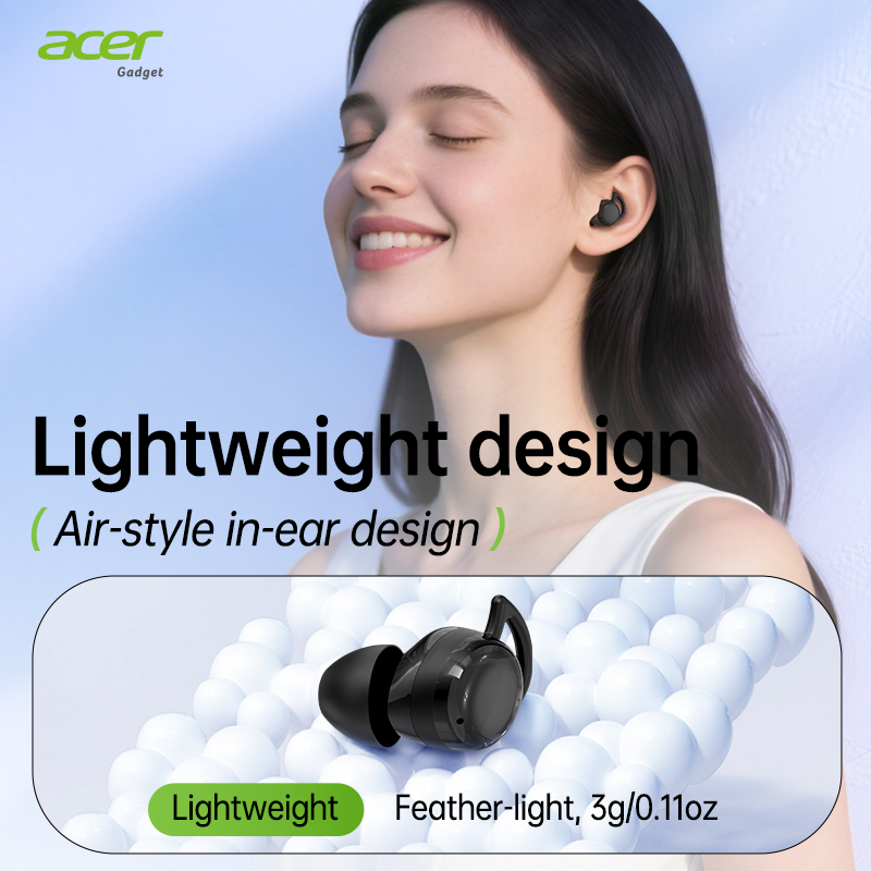 Original Acer OHR557 In Ear Bl - Sports Earphone Hook review and price