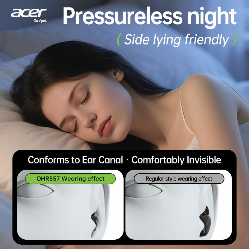 Original Acer OHR557 In Ear Bl - Sports Earphone Hook review and price