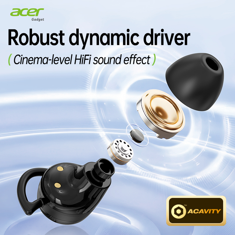 Original Acer OHR557 In Ear Bl - Sports Earphone Hook review and price