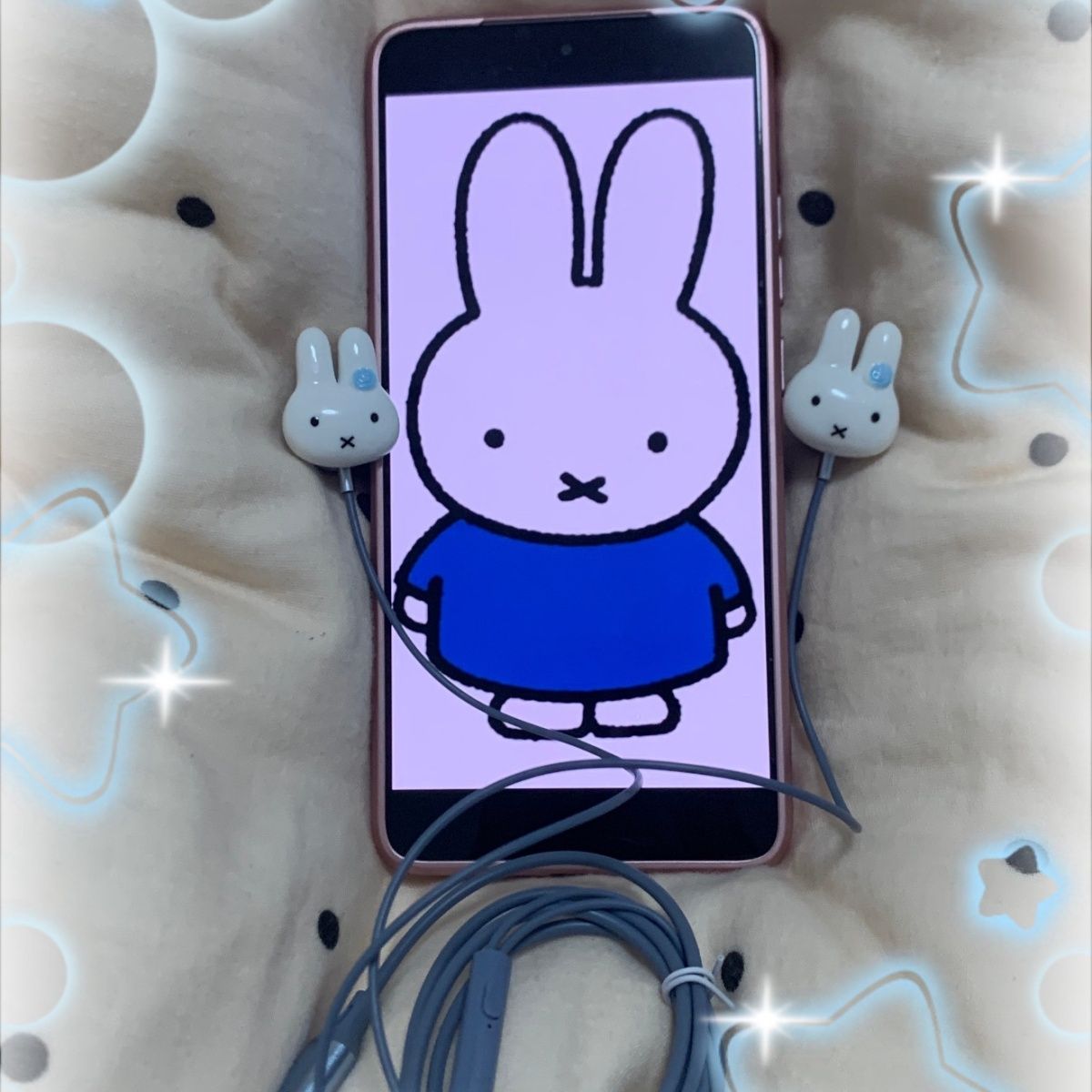 Vintage Cute Miffy Rabbit Wire - Usb C Earphone review and price
