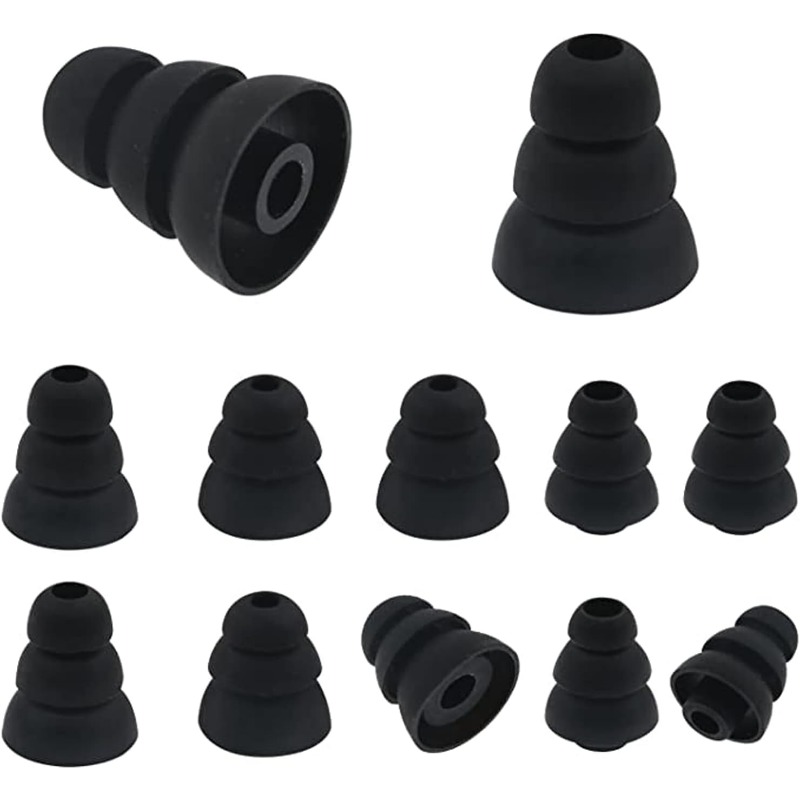 For 6pcs S/M/L Size Noise Isol - Silicone Ear Tip Replacement review and price