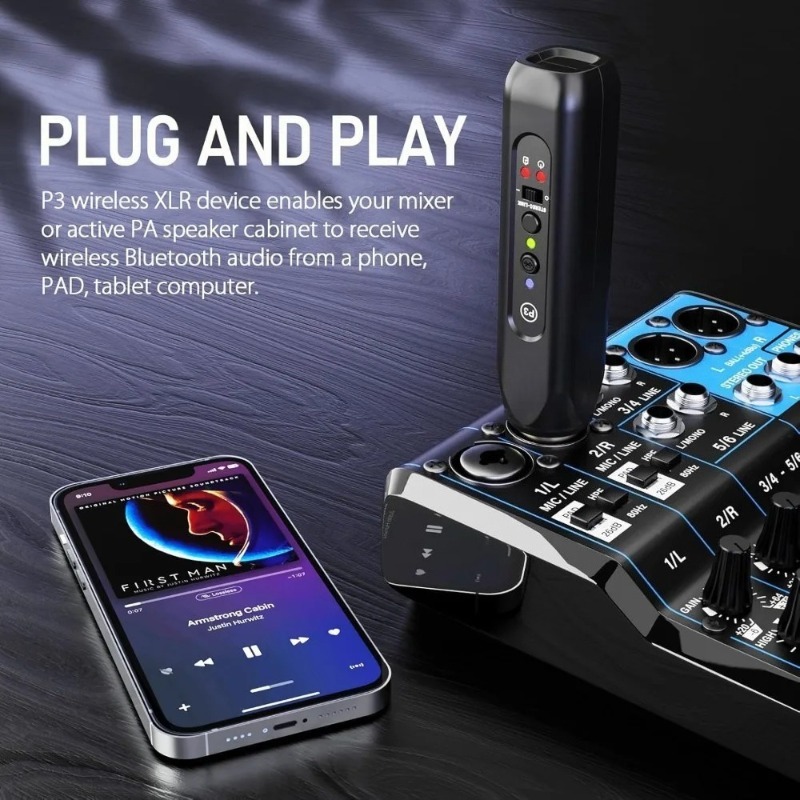 Wireless XLR Bluetooth Receive - Bluetooth Adapter Receiver review and price