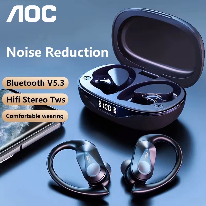 Choice AOC Sports Headset Wire - Bluetooth Headset On Ear review and price