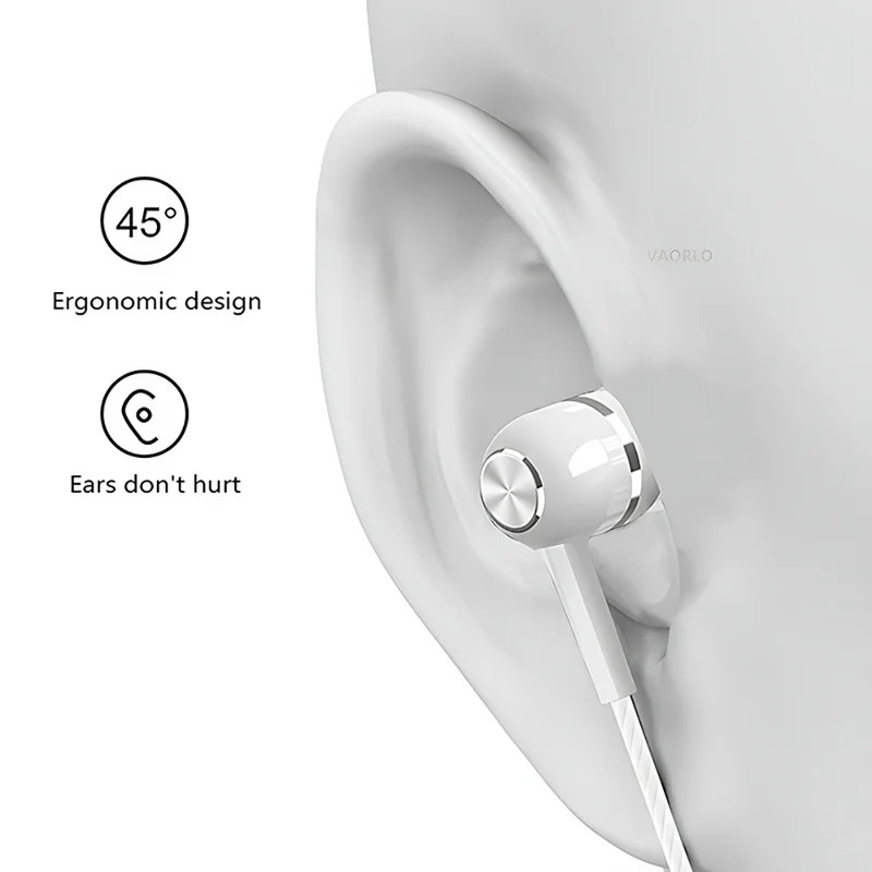 1/2/3/4Pcs 3.5mm Wired Earphon - Wired Earphone Mic review and price