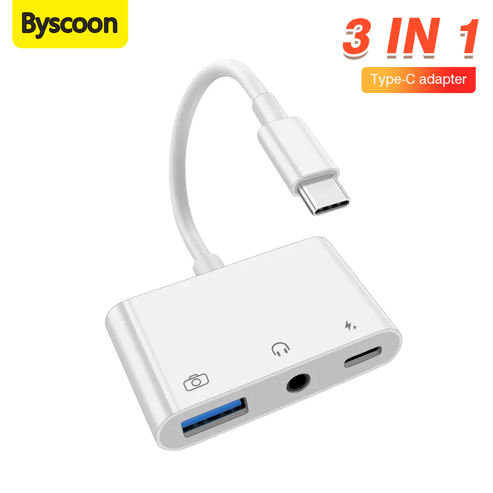 3 in 1 Type C to 3.5mm Jack Ea - Earphone Splitter Jack review and price