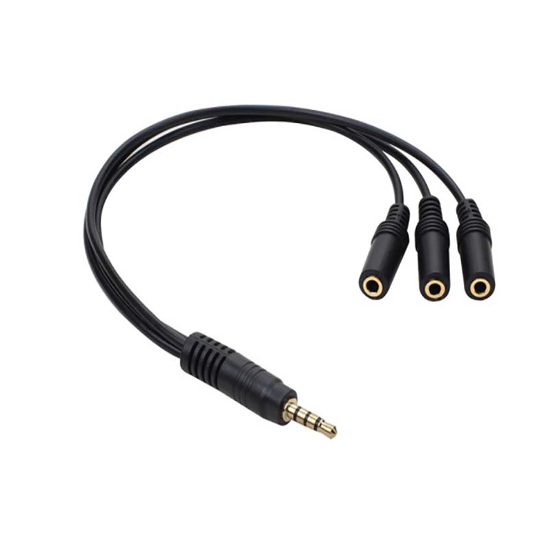 1 Male to 3 Female 3.5mm 3 Way - Earphone Splitter Jack review and price