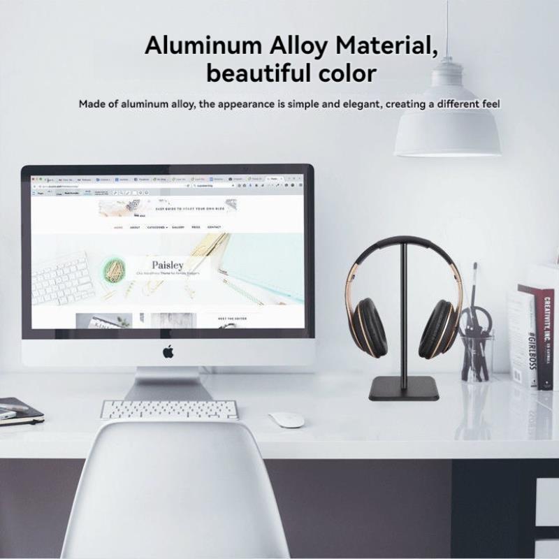 1pcs Universal Head Headphone  - Headphone Stand Desk review and price