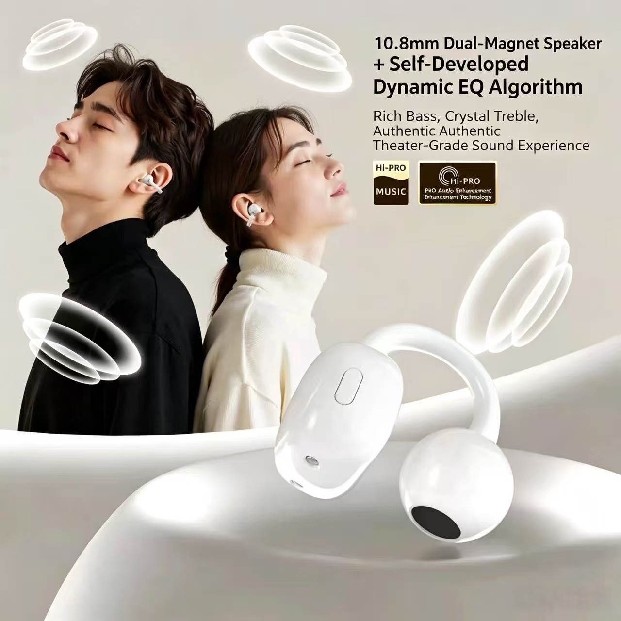 Open Ear Clip Bluetooth Headph - Sports Earphone Hook review and price