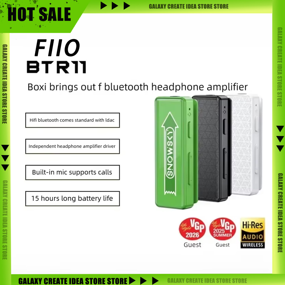 FiiO BTR11 Bluetooth Audio Rec - Wired Earphone Mic review and price