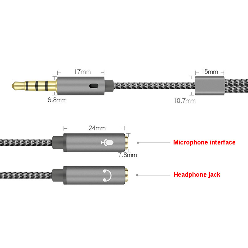 3.5mm Audio Splitter Y Jack 1  - Audio Splitter Y review and price