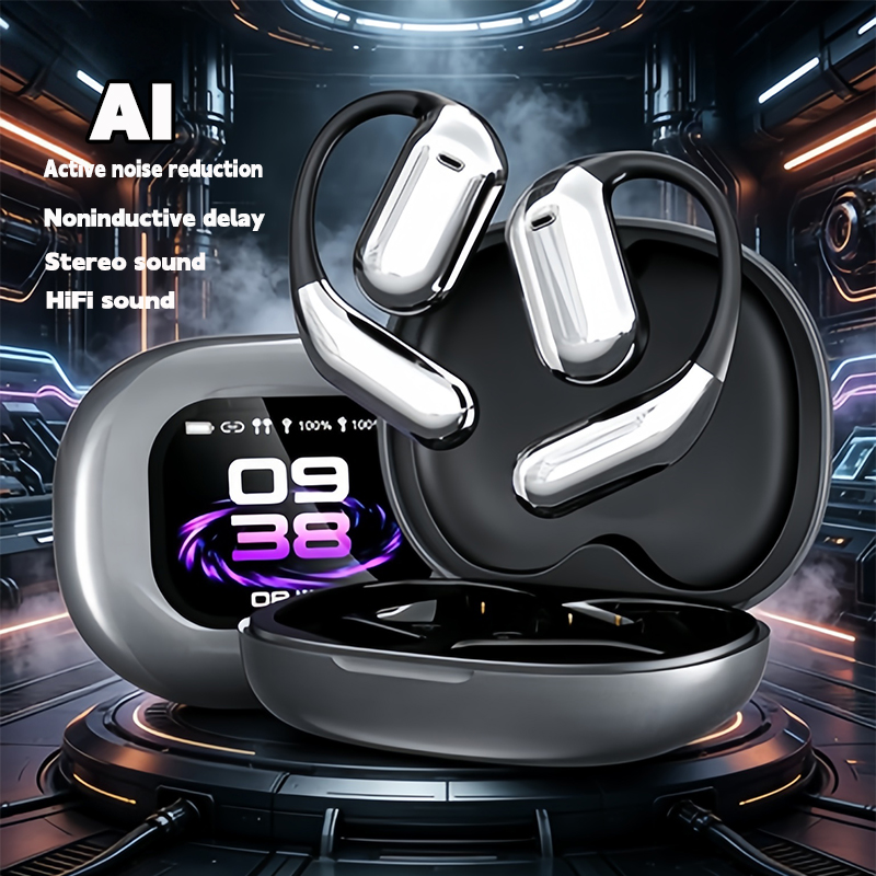 YYK Q16 Pro AI Translation Ear - Earbuds Charging Case review and price