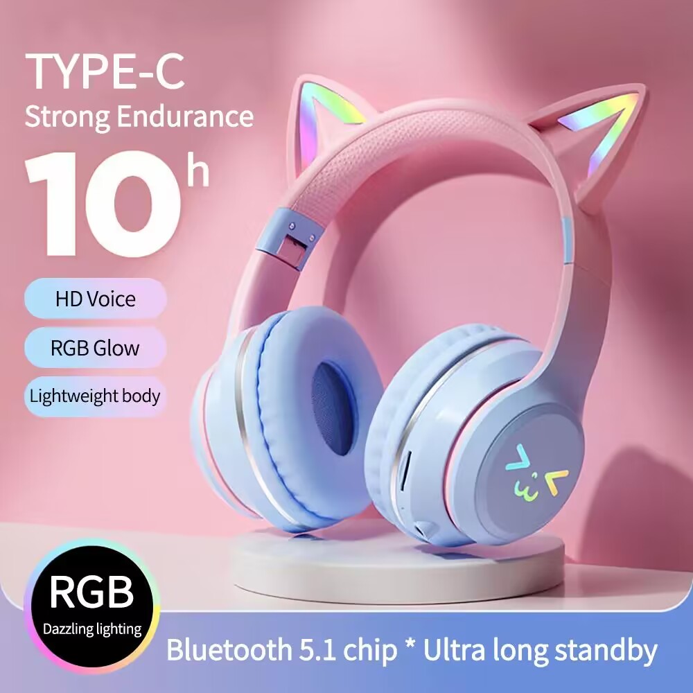 RGB Glow Earphones Wireless Ea - Gaming Headset Rgb review and price
