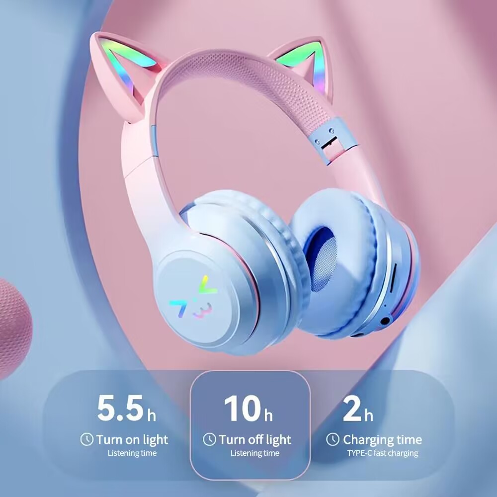 RGB Glow Earphones Wireless Ea - Gaming Headset Rgb review and price