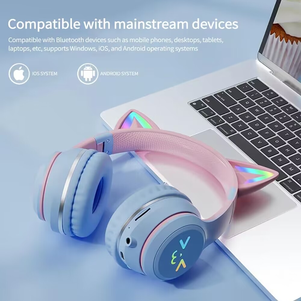RGB Glow Earphones Wireless Ea - Gaming Headset Rgb review and price