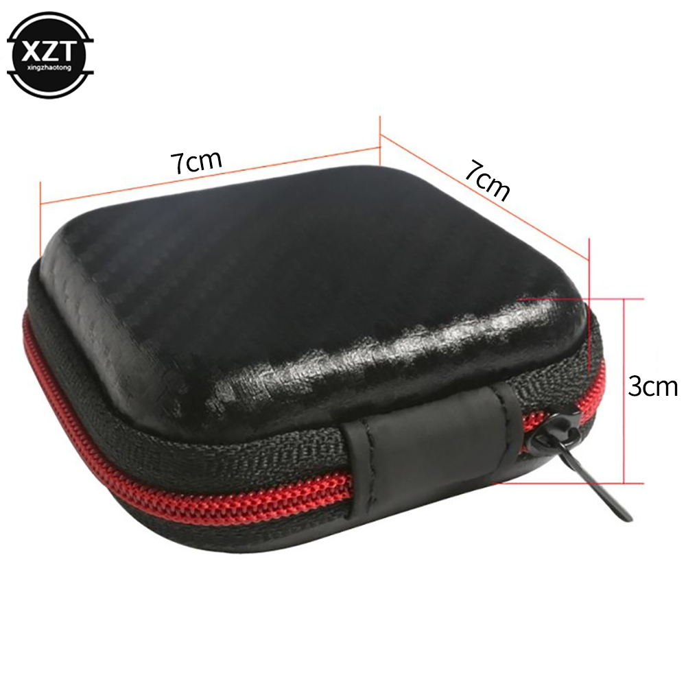 Headphone Bag Mini Zipper Squa - Headphone Case Hard review and price