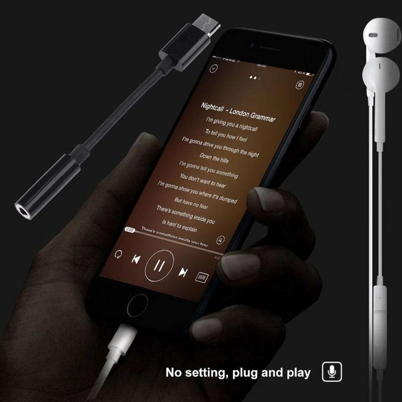 Type C to 3.5mm Jack Earphones - Cable Extension 3.5 review and price