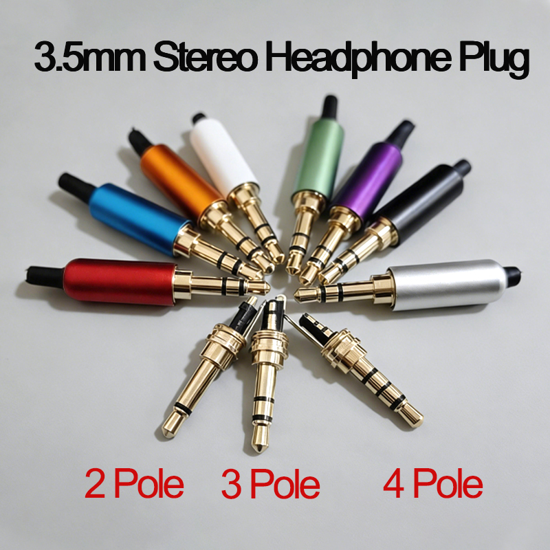1PC 3.5MM Audio Connector 2/3/ - Audiophile Headphone Wired review and price